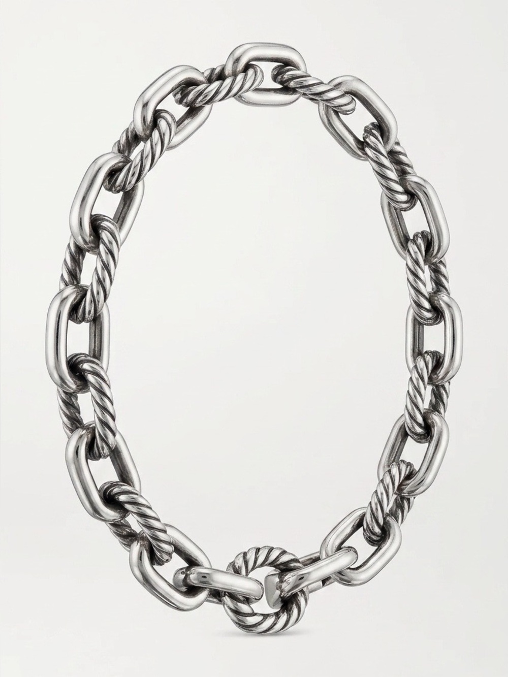 David Yurman DY MADISON® Silver CHAIN BRACELET, S, 5.5mm - Picture 3 of 16